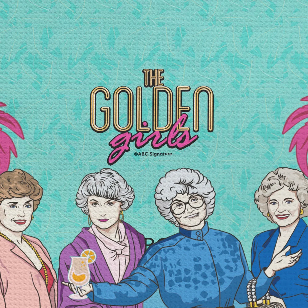The Golden Girls Miami Kitchen Towel - Image 2