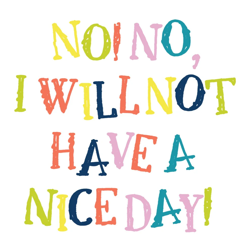 The Golden Girls No! No, I will not have a nice day! Two Tone Mug - Image 3
