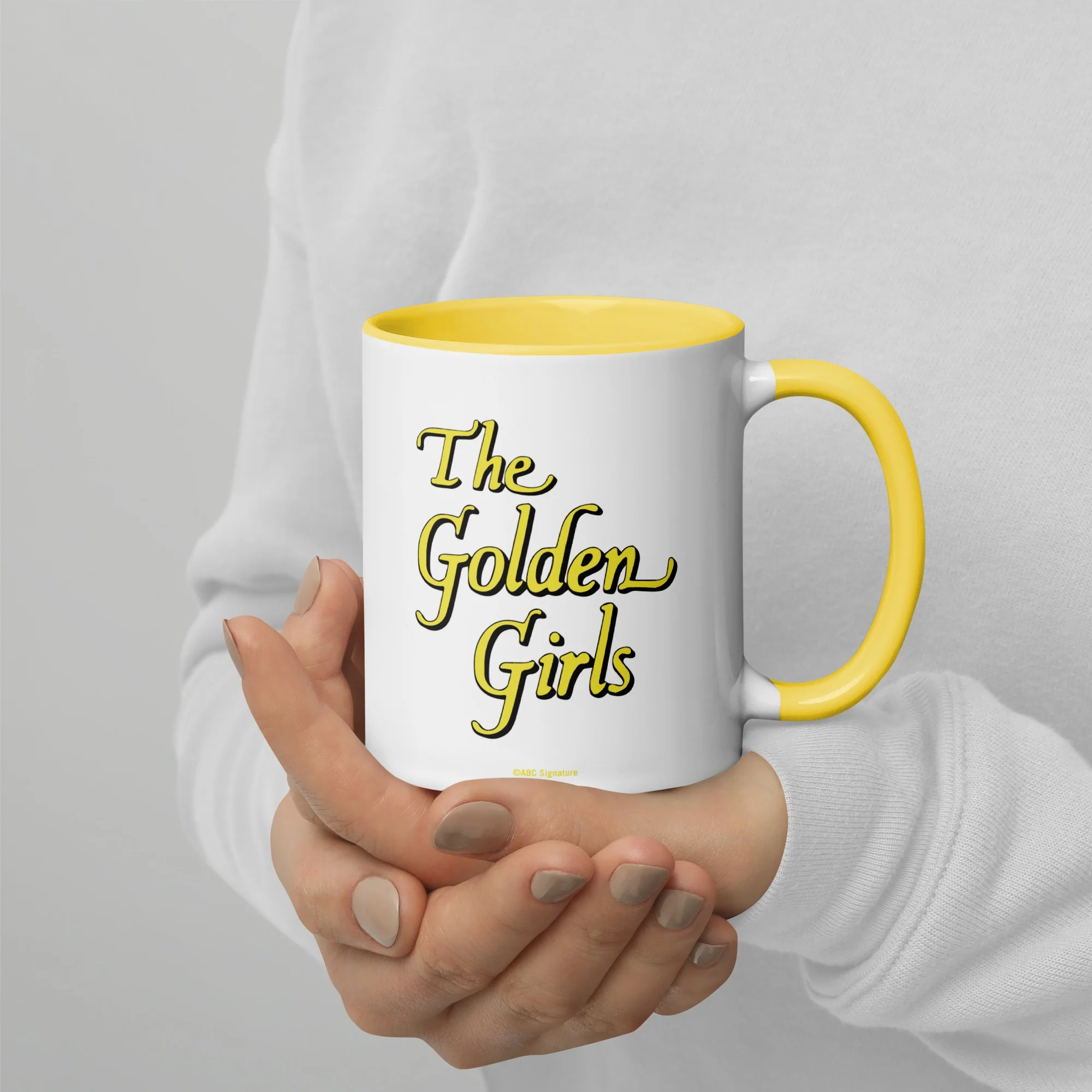 The Golden Girls No! No, I will not have a nice day! Two Tone Mug - Image 4