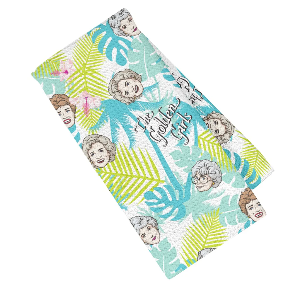 The Golden Girls Pattern Kitchen Towel