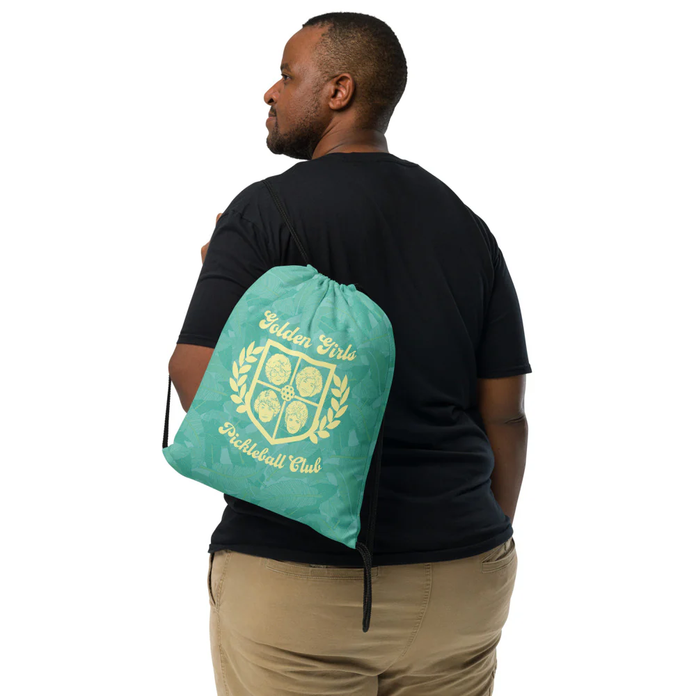 The Golden Girls Pickleball Club Drawstring Bag - Image 4