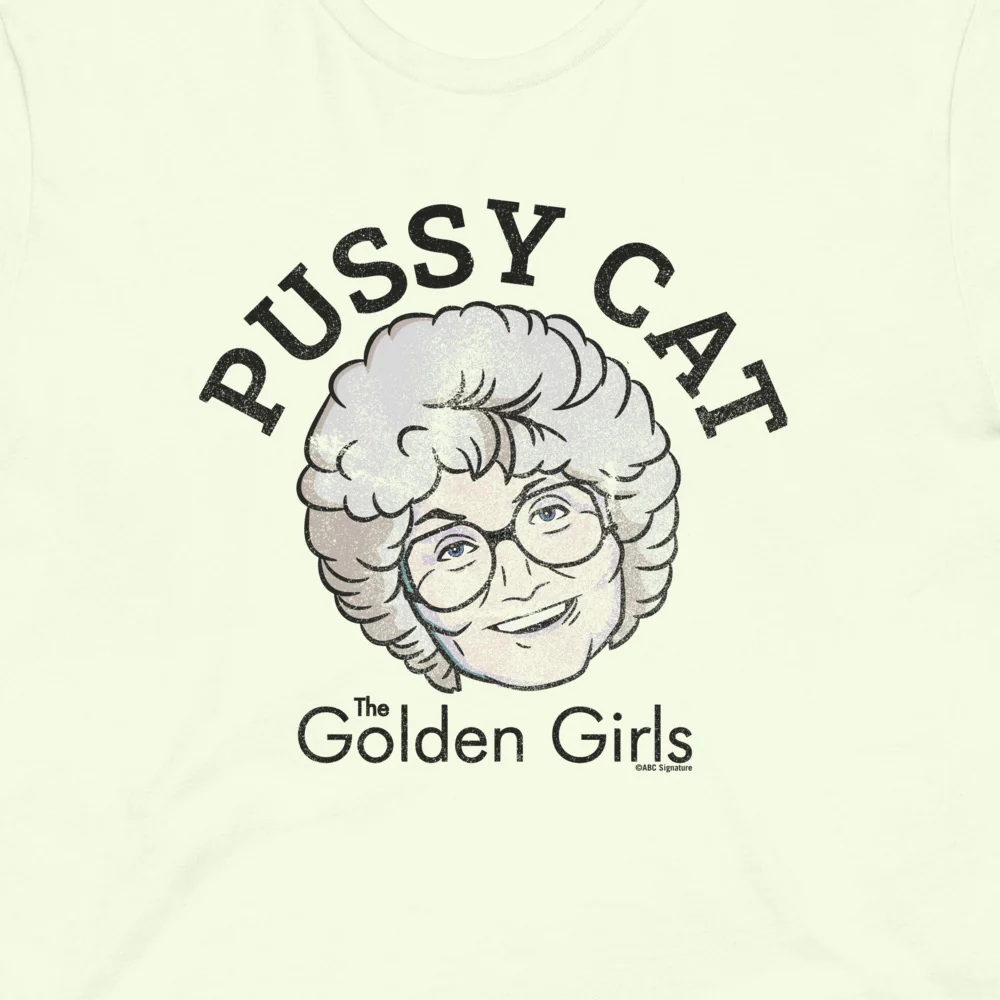 The Golden Girls Pussy Cat Adult T-Shirt - Image 2