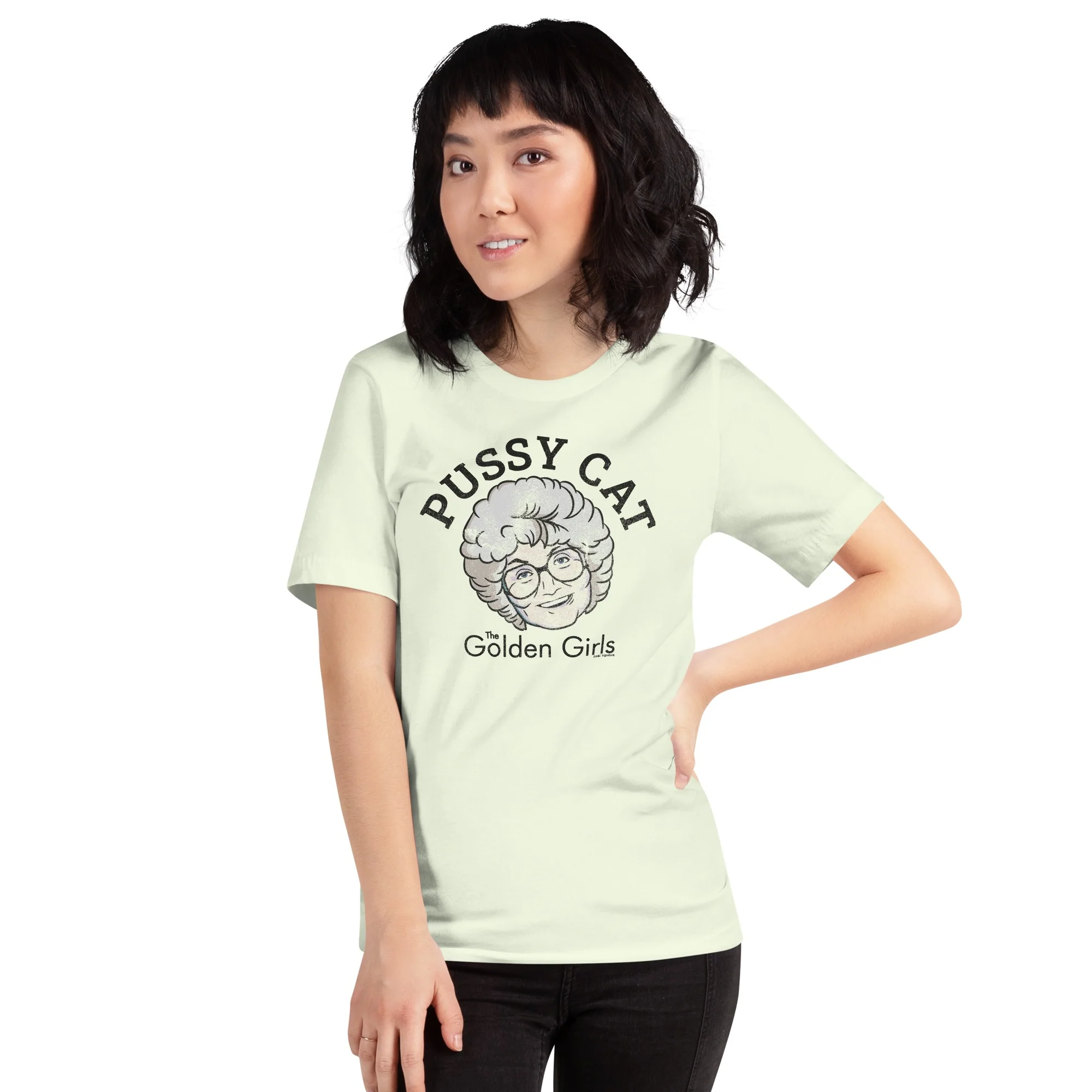 The Golden Girls Pussy Cat Adult T-Shirt - Image 3