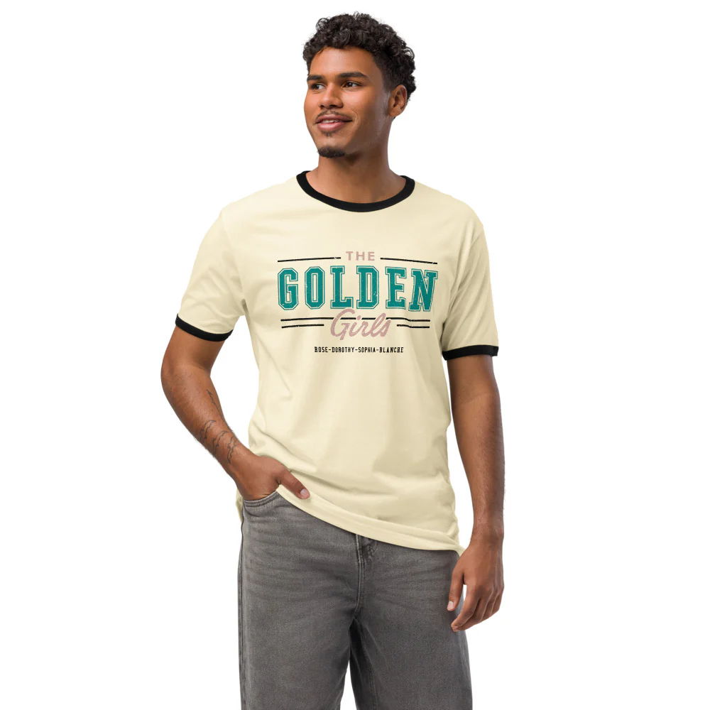 The Golden Girls Ringer T-Shirt Collegiate - Image 3