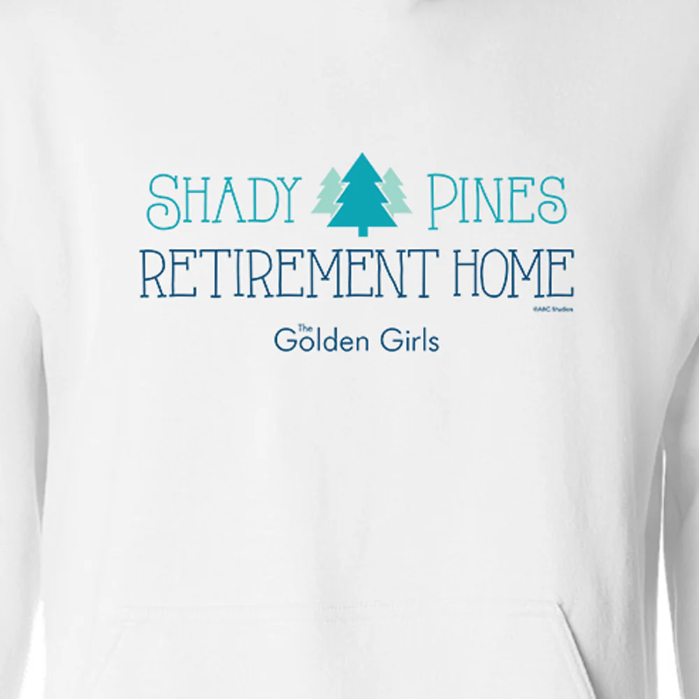 The Golden Girls Shady Pines Fleece Hooded Sweatshirt - Image 2