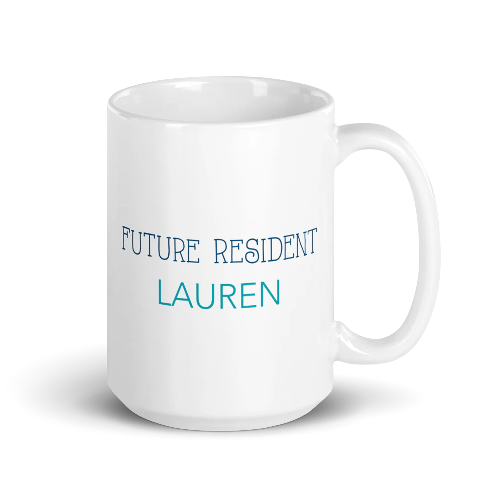 The Golden Girls Shady Pines Future Resident Personalized White Mug - Image 6