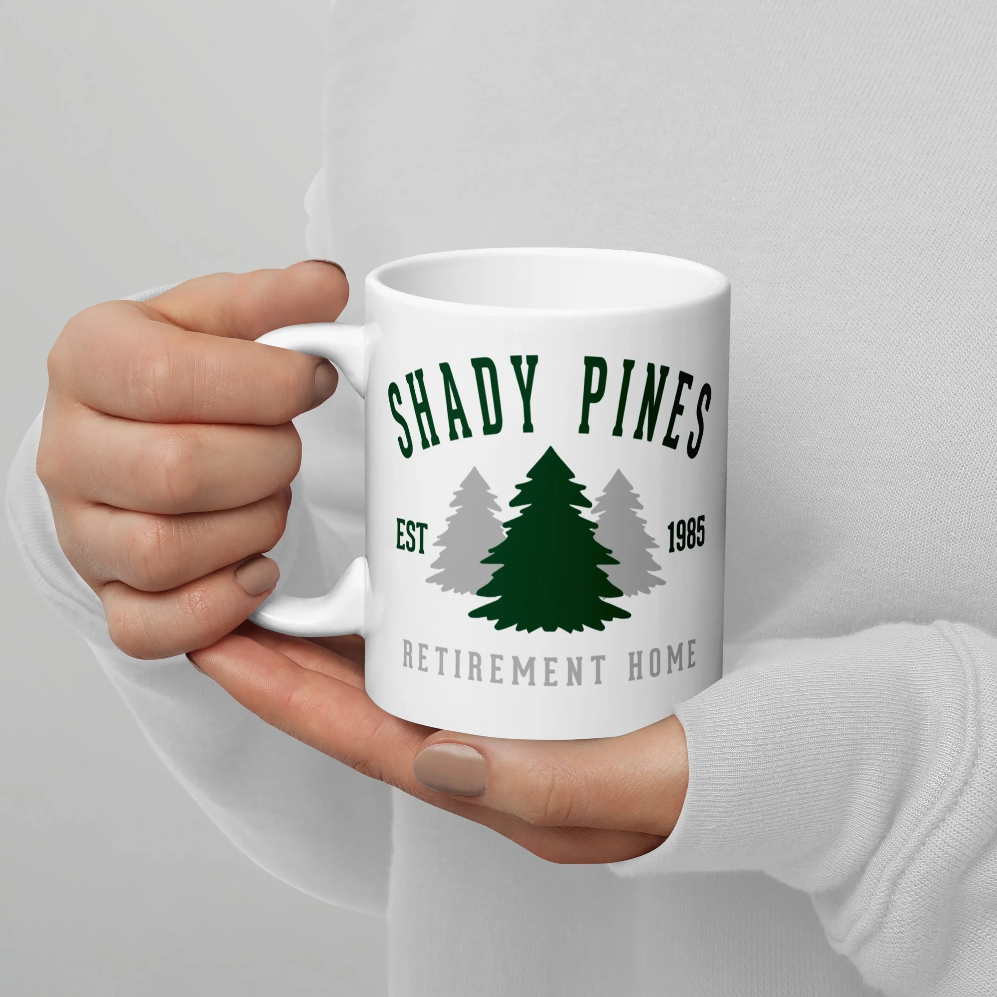 The Golden Girls Shady Pines White Mug - Image 4