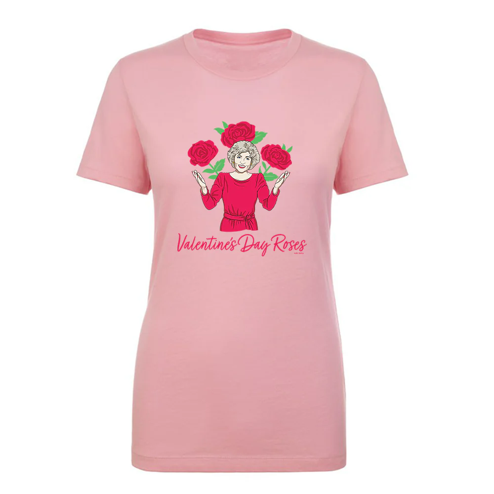 The Golden Girls Valentine's Day Red Rose Women's Short Sleeve T-Shirt - Image 4