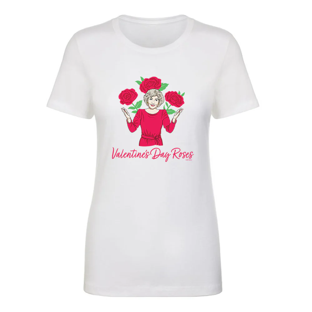 The Golden Girls Valentine's Day Red Rose Women's Short Sleeve T-Shirt - Image 5