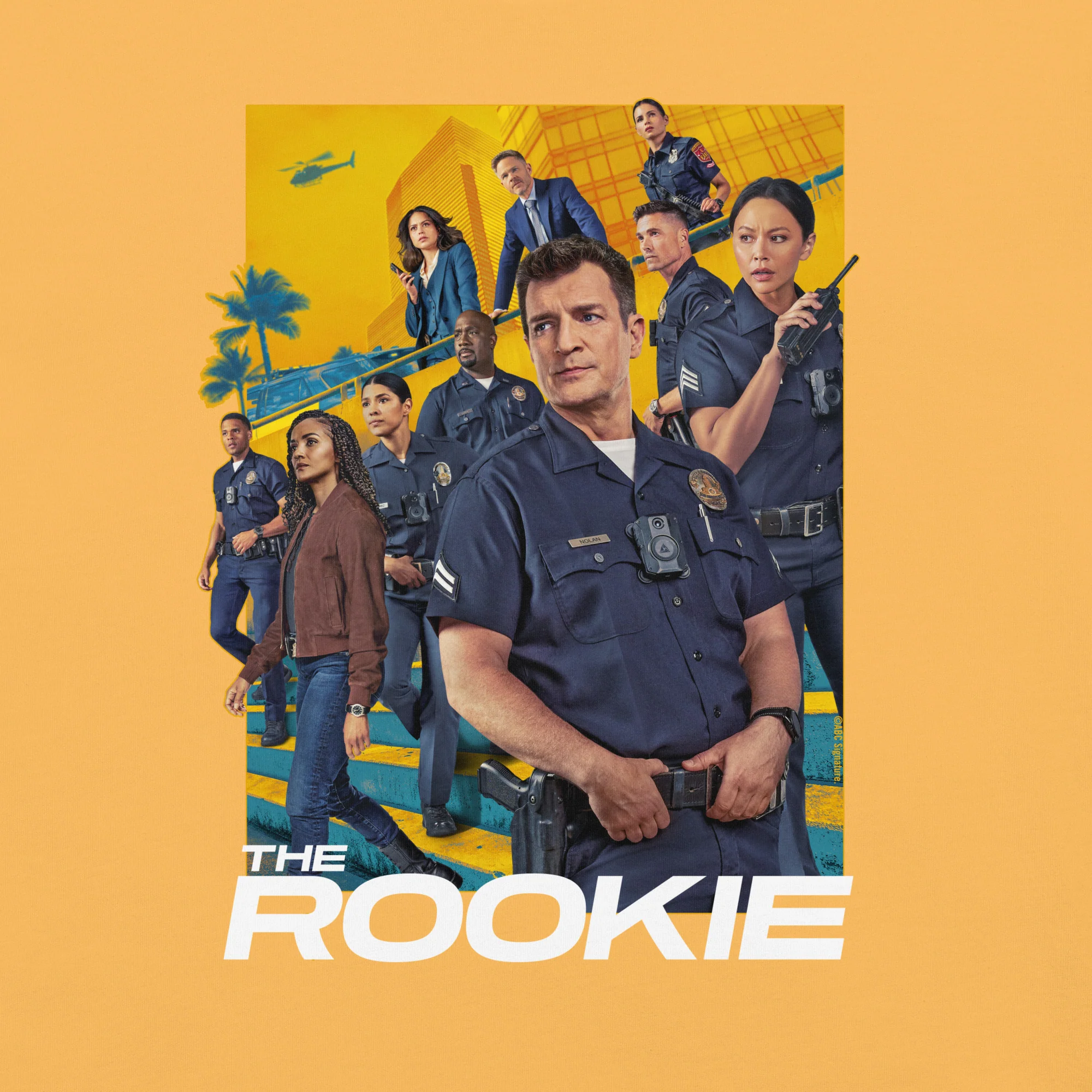 The Rookie Comfort Colors T-Shirt Mid-Wilshire Squad - Image 4