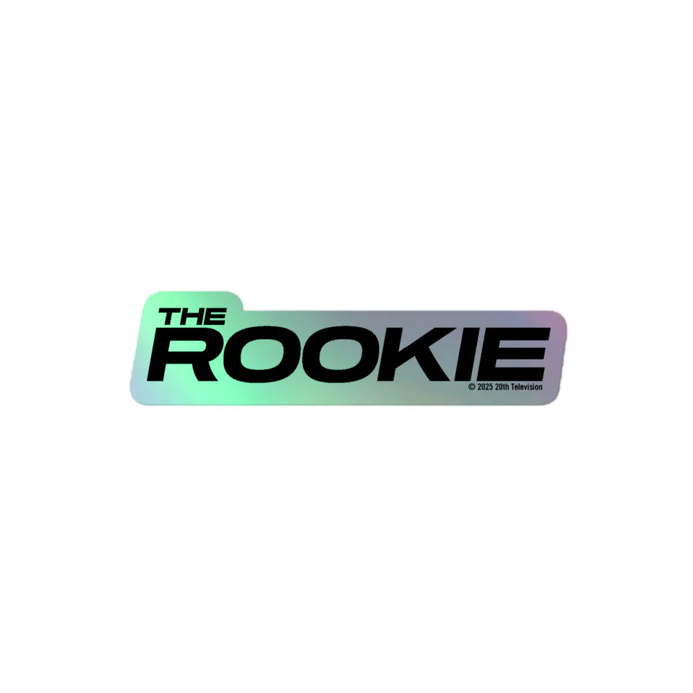 The Rookie Holographic Sticker - Image 3