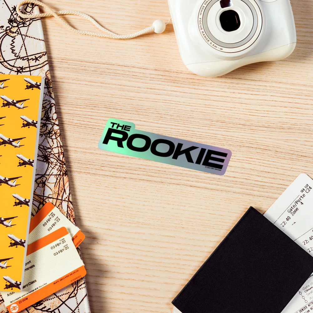The Rookie Holographic Sticker - Image 6