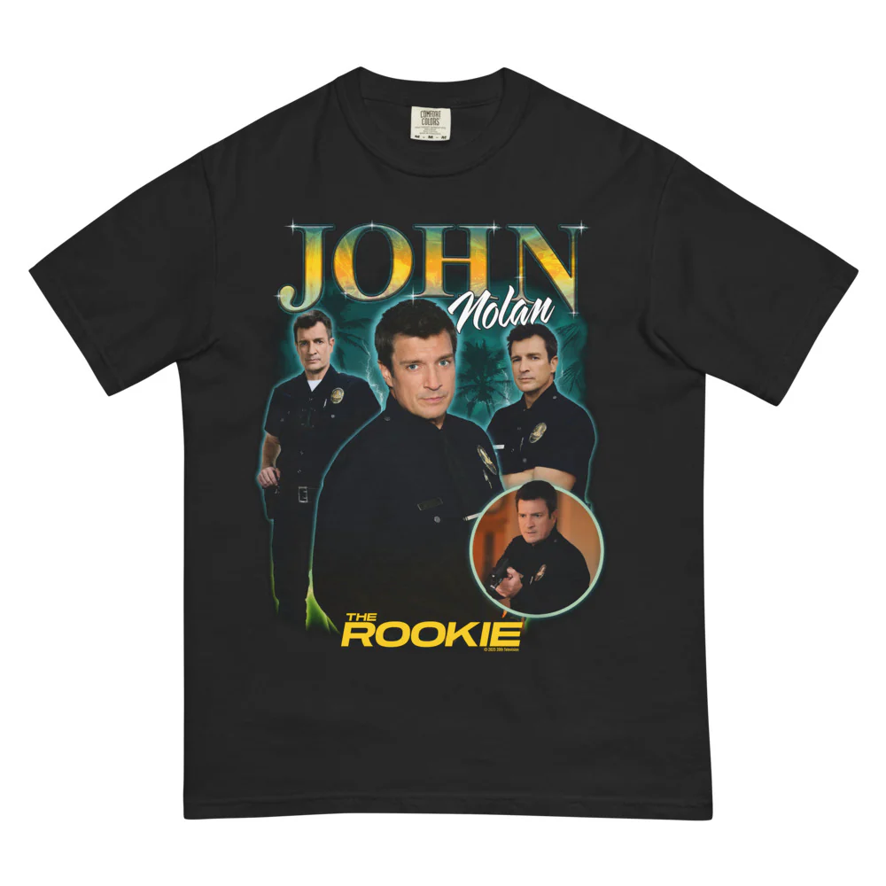 The Rookie John Nolan Heartthrob Comfort Colors T-Shirt