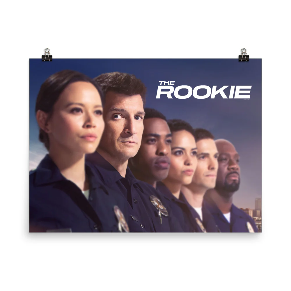 The Rookie Key Art Premium Satin Poster