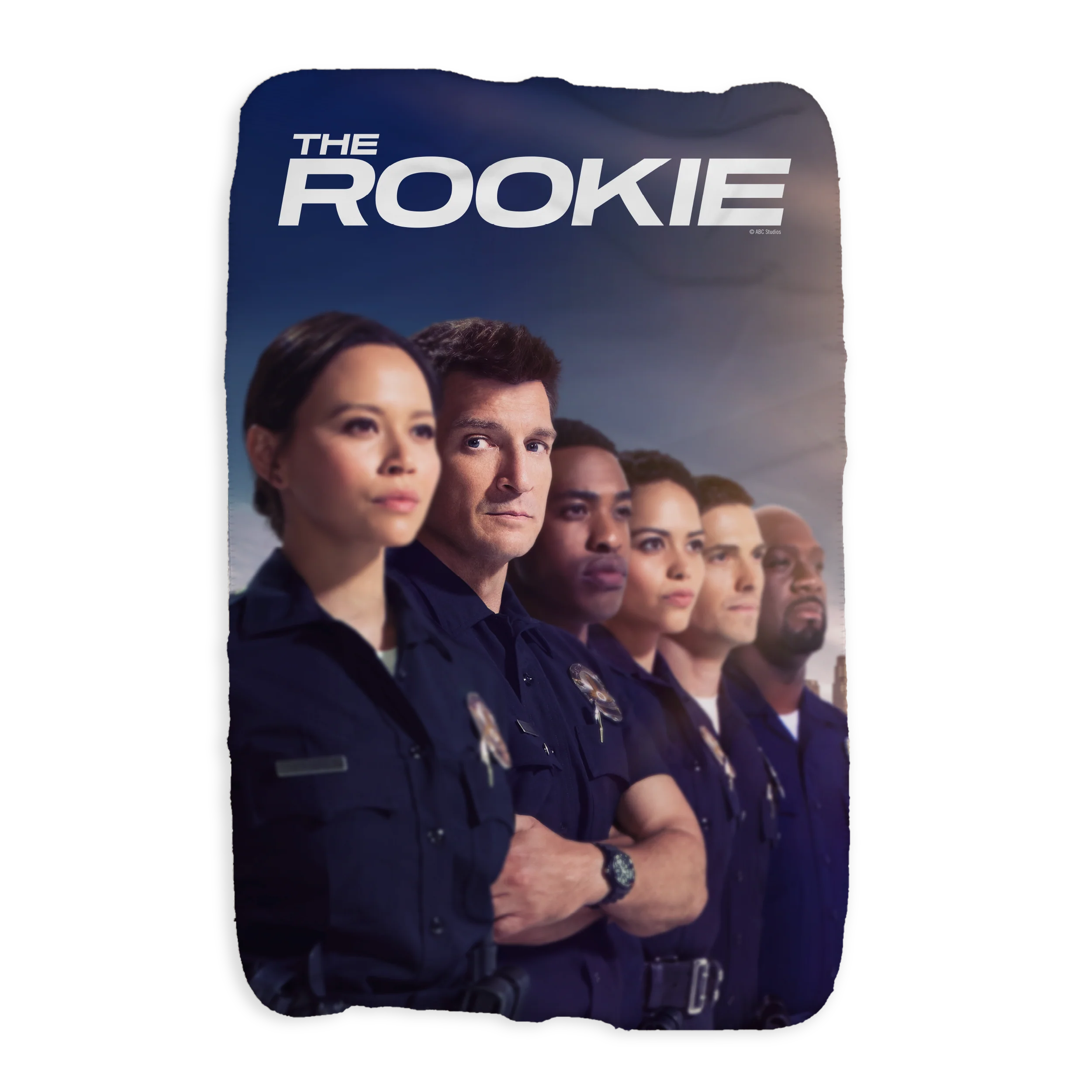 The Rookie Key Art Sherpa Blanket - Image 3