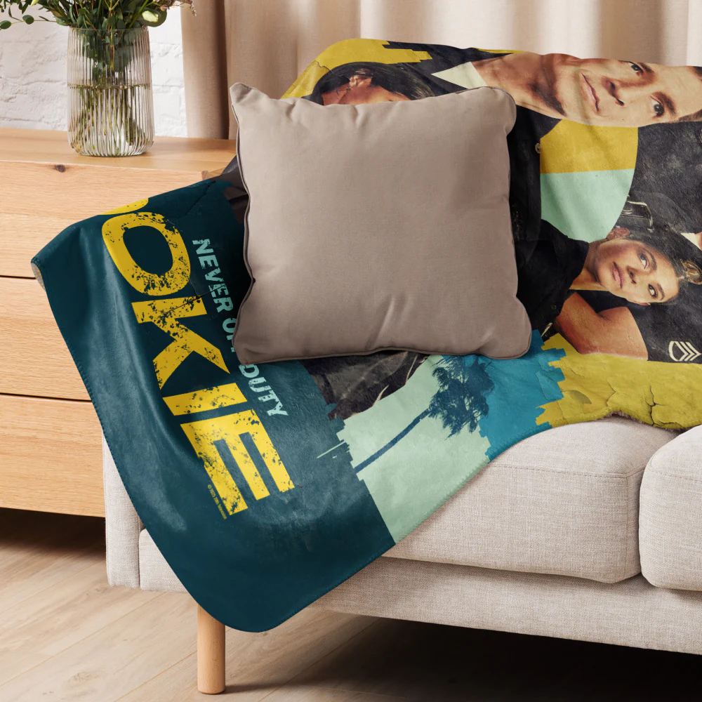 The Rookie Key Art Sherpa Blanket - Image 9