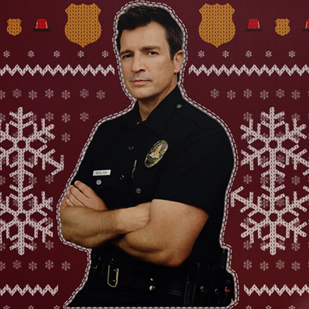 The Rookie Merry Christmas Boo Double-Sided Ornament - Image 3