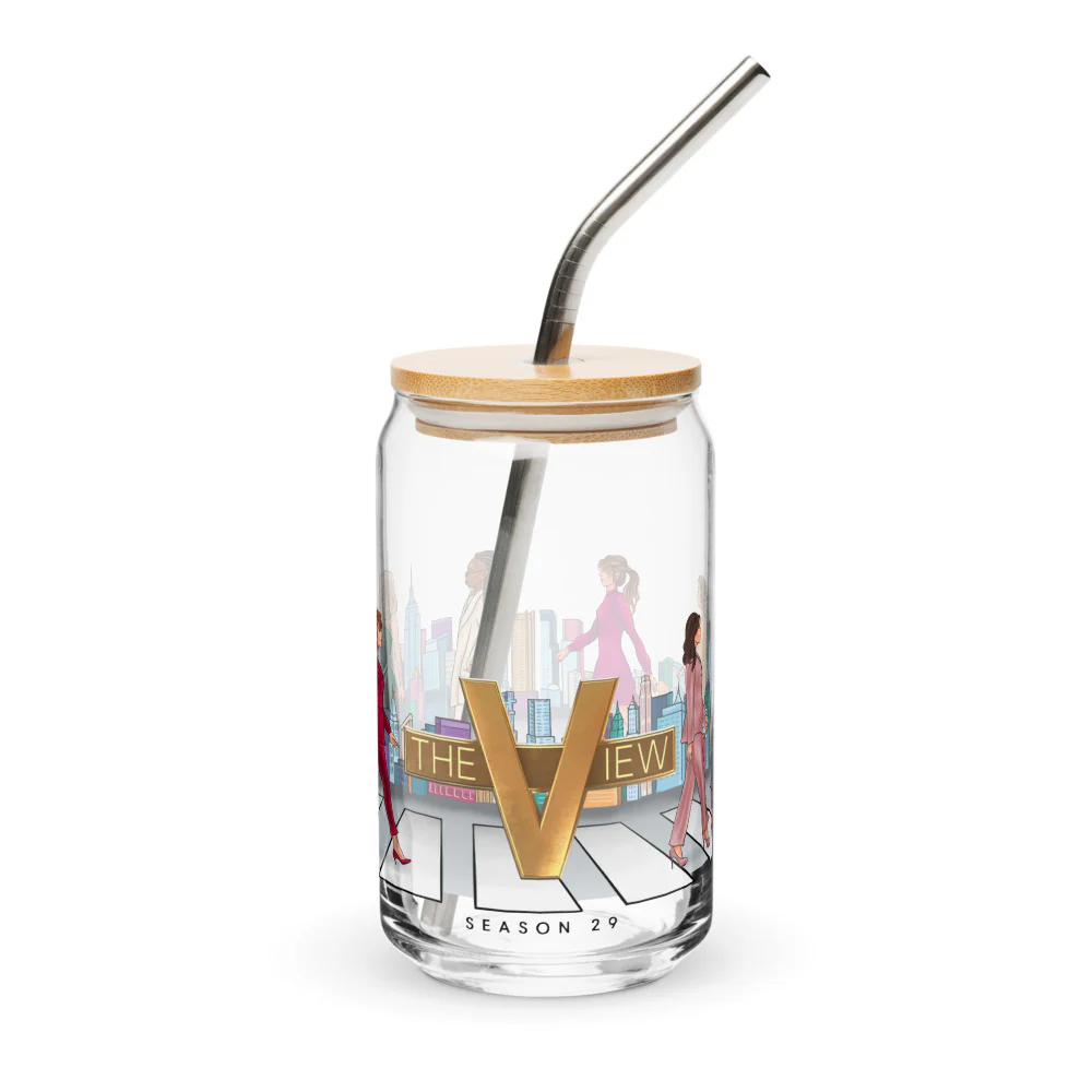 The View Ladies Walk Can-Shaped Glass