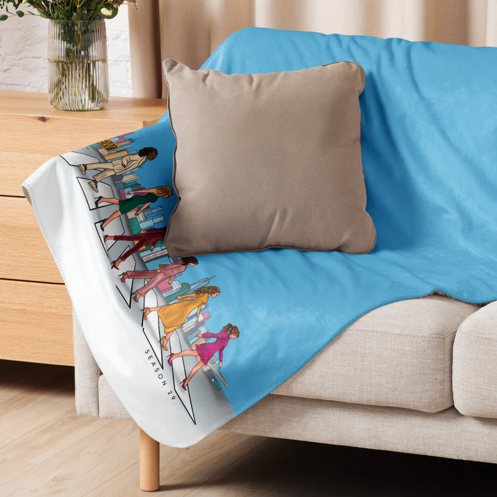 The View Season 29 Sherpa Blanket - Image 3