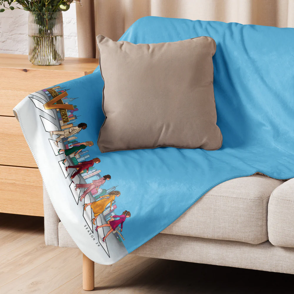 The View Season 29 Sherpa Blanket - Image 6